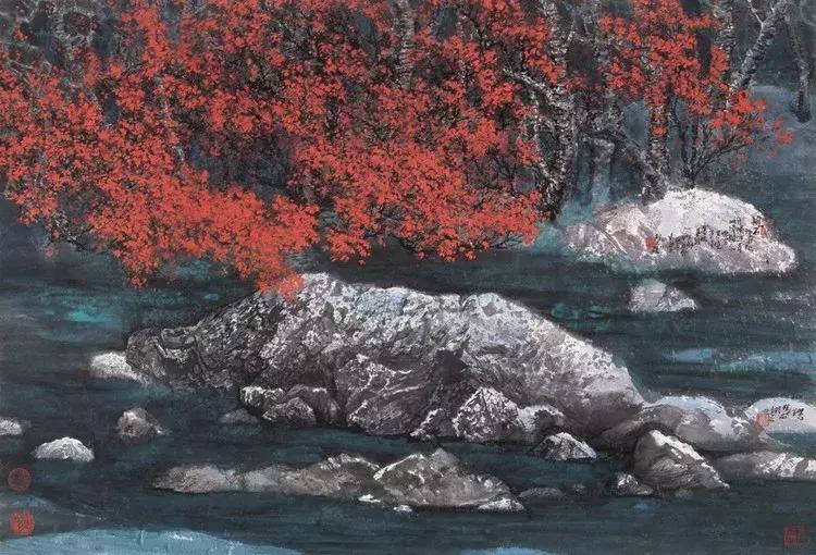 画家宋雨桂作品欣赏,宋雨桂山水书画作品