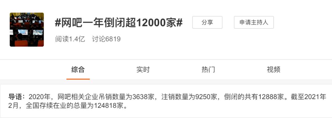 一年倒闭了多少家网吧,网吧一年倒闭超2000家