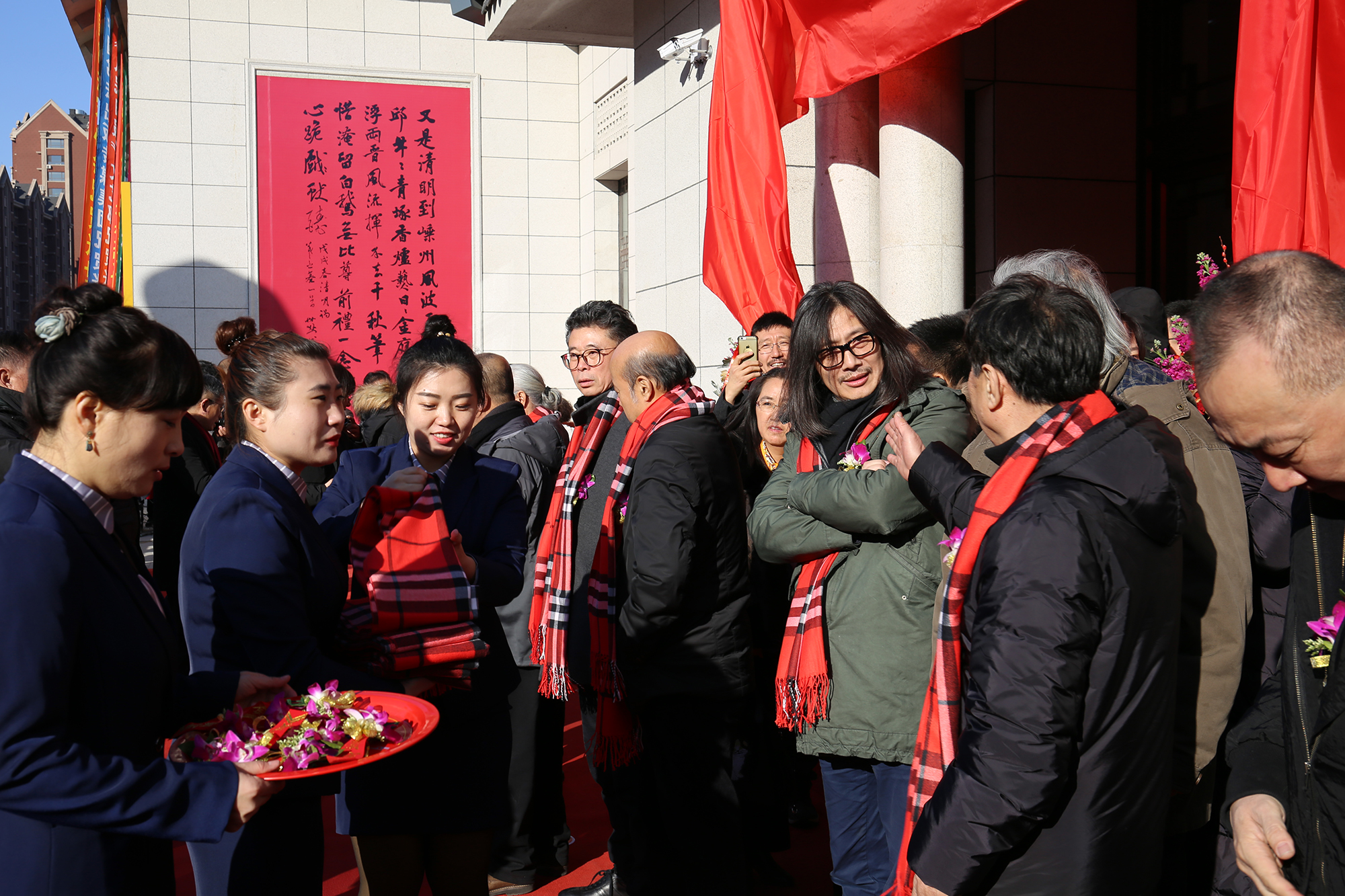 文华千载耀海城，翰墨飘逸醉临溟——张世刚艺术馆开馆