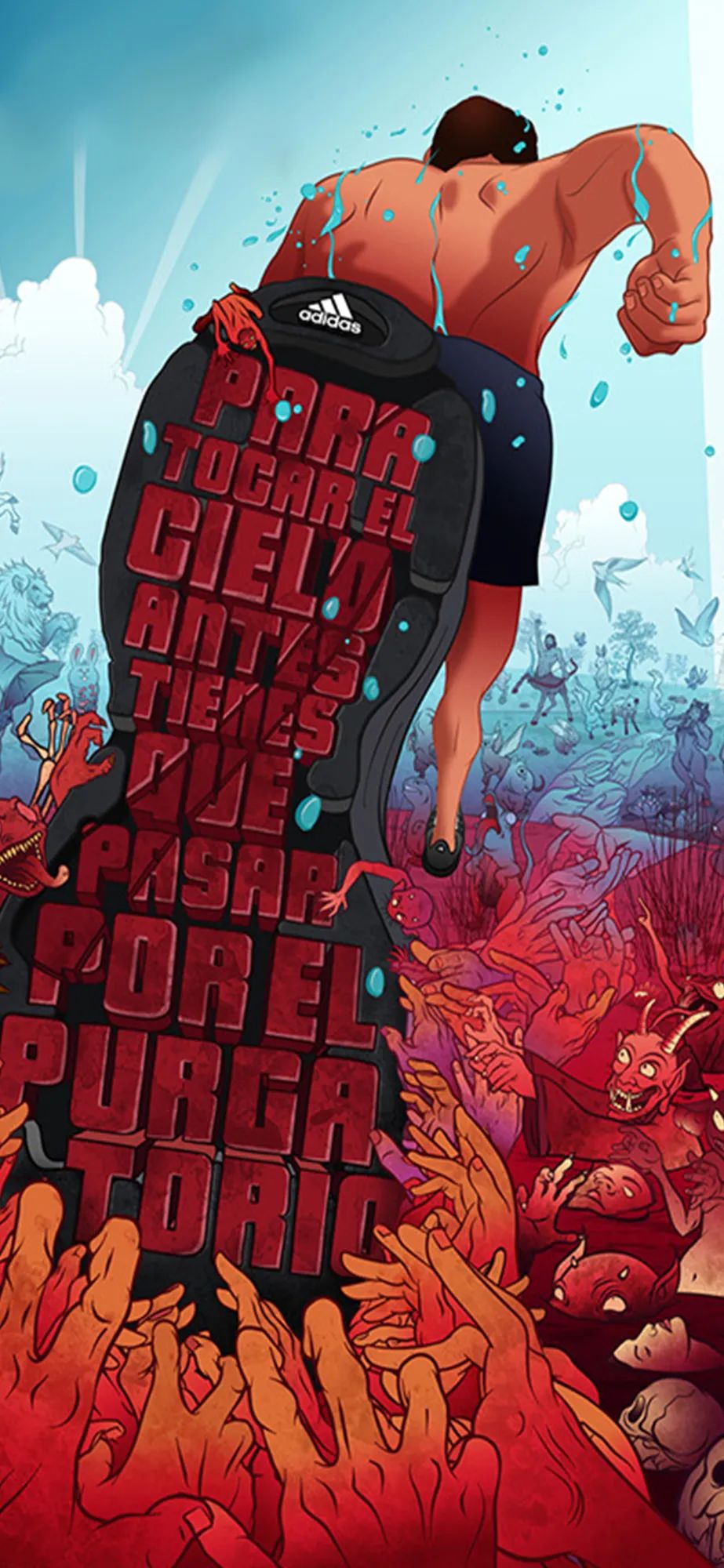 唯有自己变强大的手机壁纸,手机壁纸不难为自己开心就好