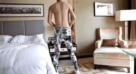 天冷了我想给自己买条秋裤,我想买条秋裤