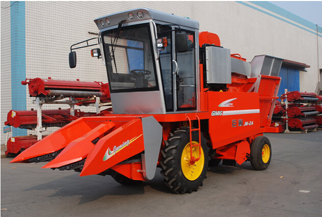 玉米收获机小型单垄,两行玉米收获机多少钱一台