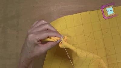 手工制作抱枕教程用针线勾,旧衣服自制抱枕不用针线了