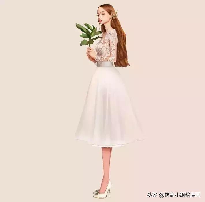 他把恋爱中的姑娘都画成插画，美哭10万宅男！