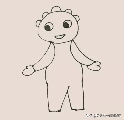 一年级简笔画花园,儿童简笔画花园图片大全