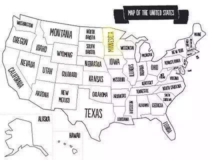 美国采用联邦制划分几个州,联邦制国家美国有几个州组成