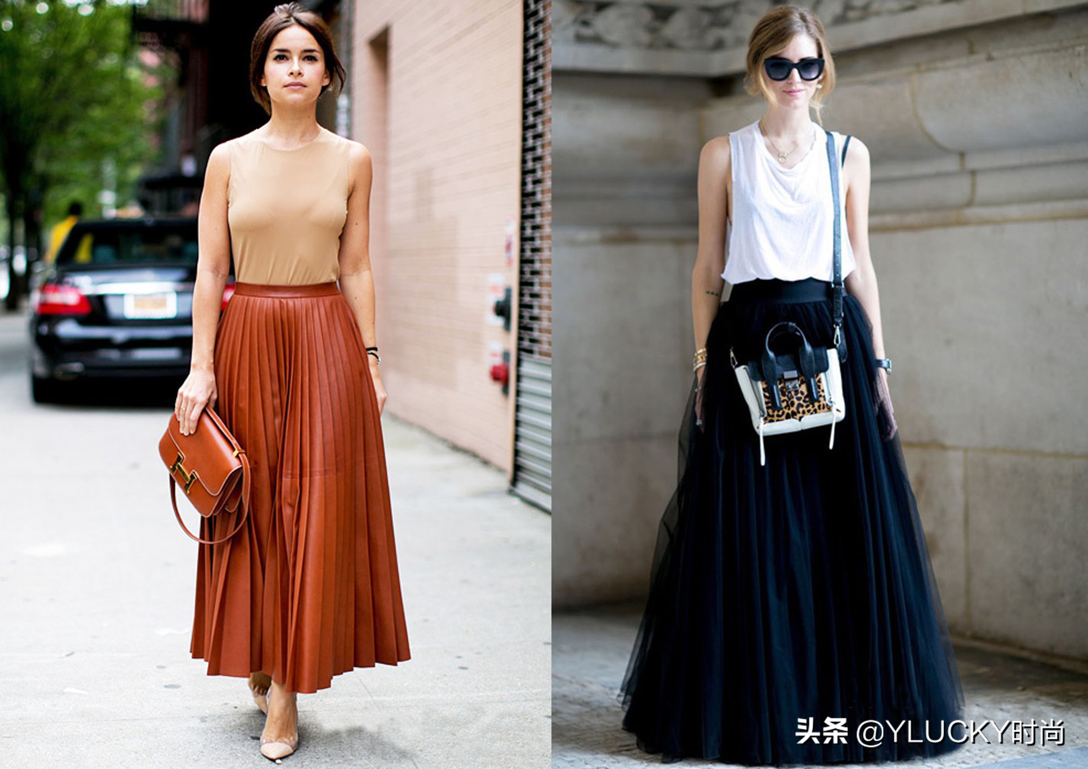 夏日清凉感十足的无袖衫穿搭示范,百搭减龄无袖衫