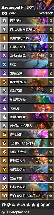 炉石传说对决模式22日更新卡组,炉石传说第141期狂野大战