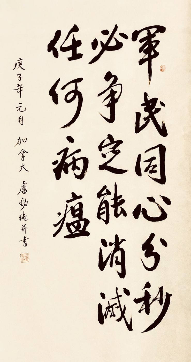 37位名家长江书法展,书法楷书武汉加油中国加油