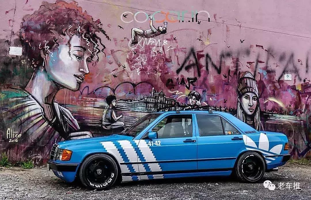 复古车帅气搭配,时尚潮流和经典复古发生碰撞