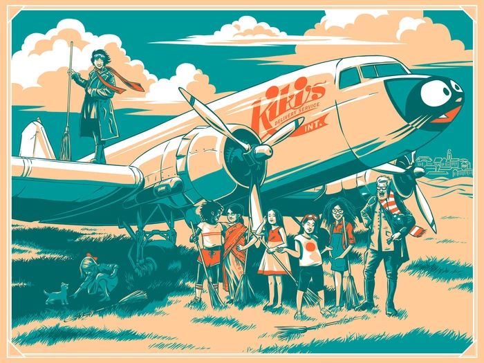 全球50位艺术家致敬宫崎骏作品