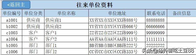 简单易用公式版Excel，wps表格，可以打印出入库单据与盘点表