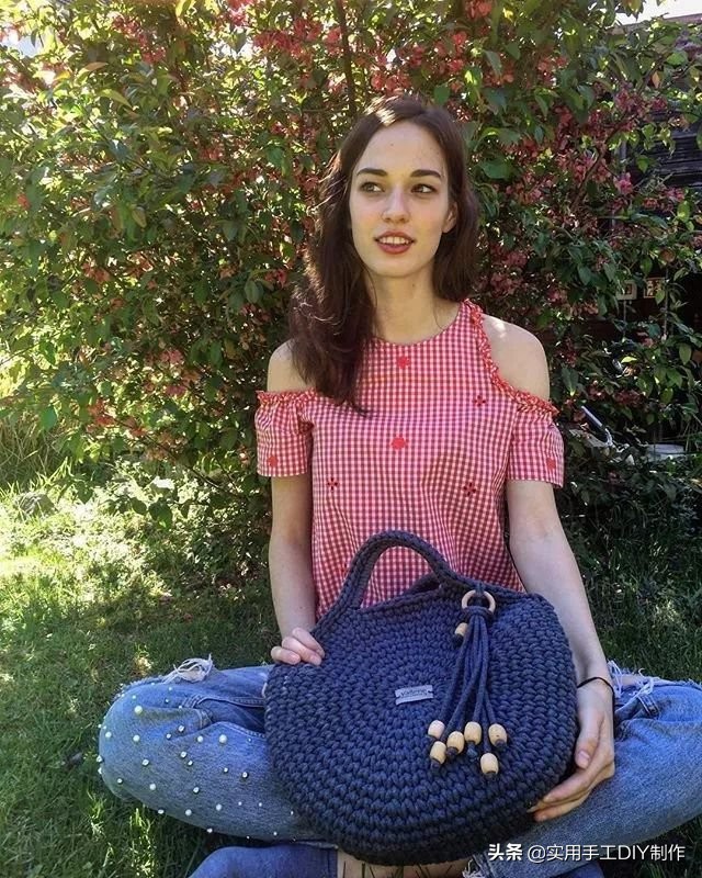 各种圆包包的钩织教程,多种漂亮包包的钩织图解