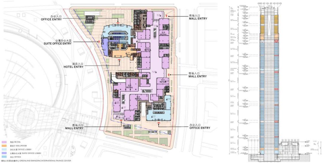 山东第一高楼济南绿地中心,山东国际金融中心效果图