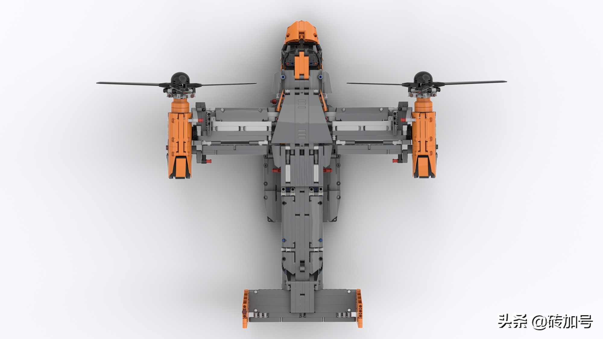 乐高双鹰61054测评,乐高42113鱼鹰运输机