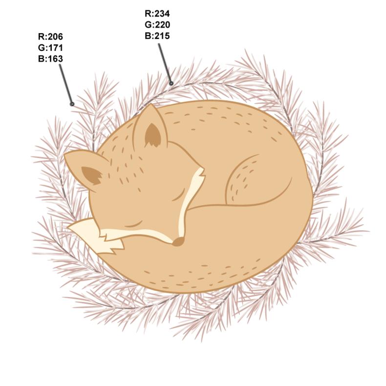 ai画一个蝴蝶,一只小狐狸怎么画