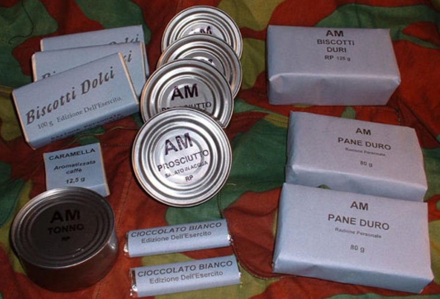 二战期间的意大利伙食,二战中意大利军队伙食