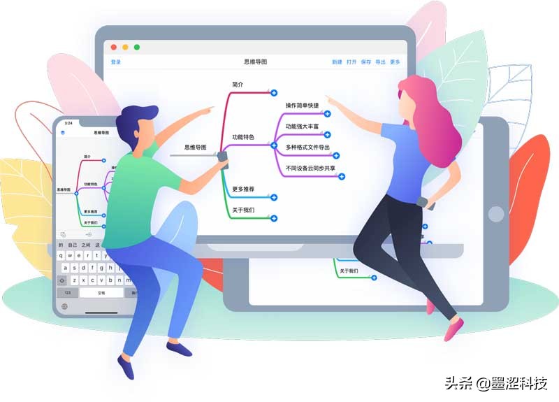 好用的在线思维导图/脑图网站服务分享推荐——墨涩网