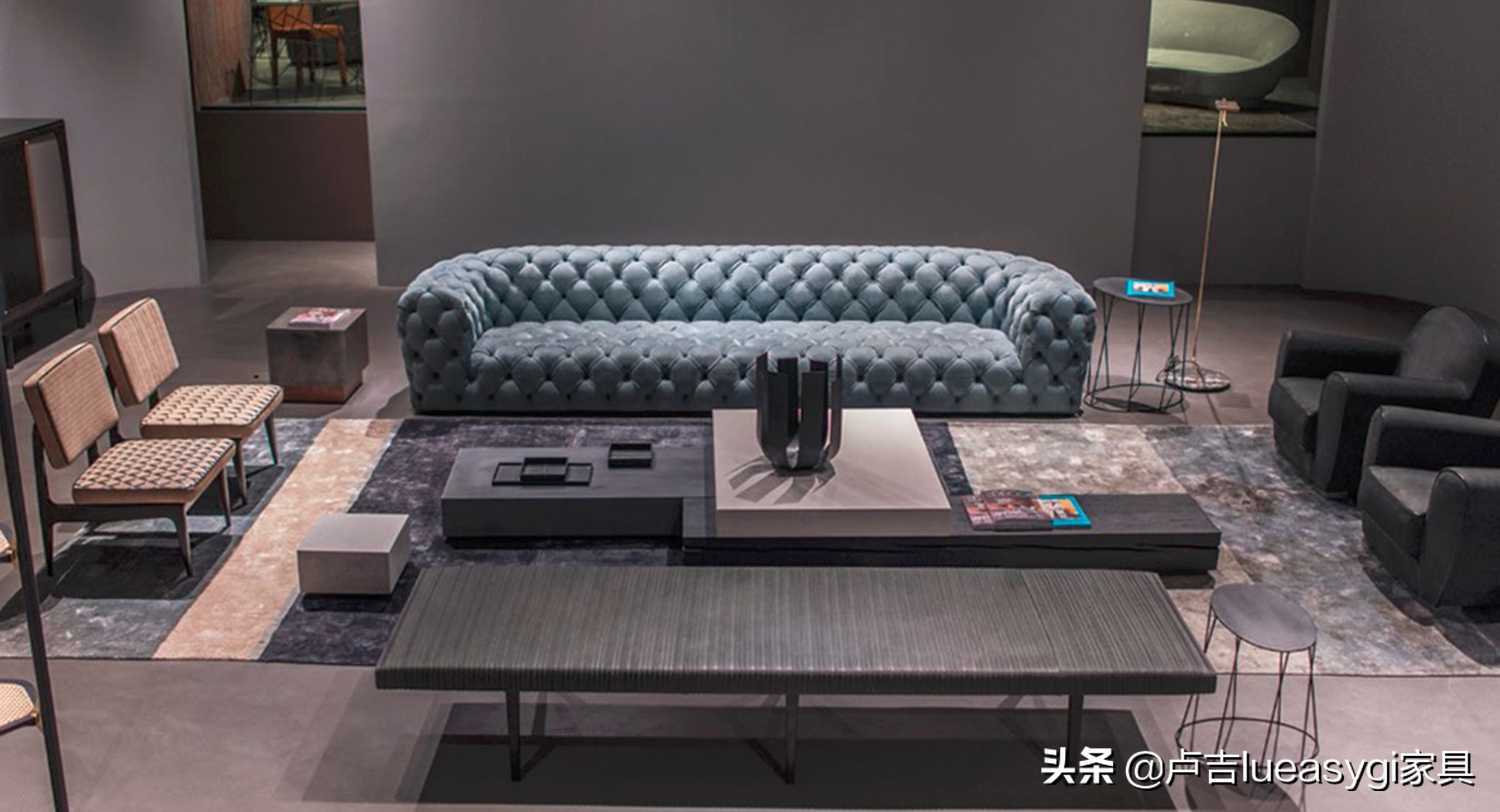 2021最火设计感轻奢沙发,高端意式极简风格沙发