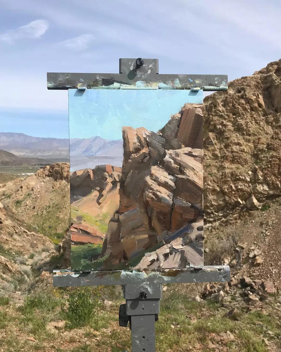 简单又好画的风景写生,最真实的写生画