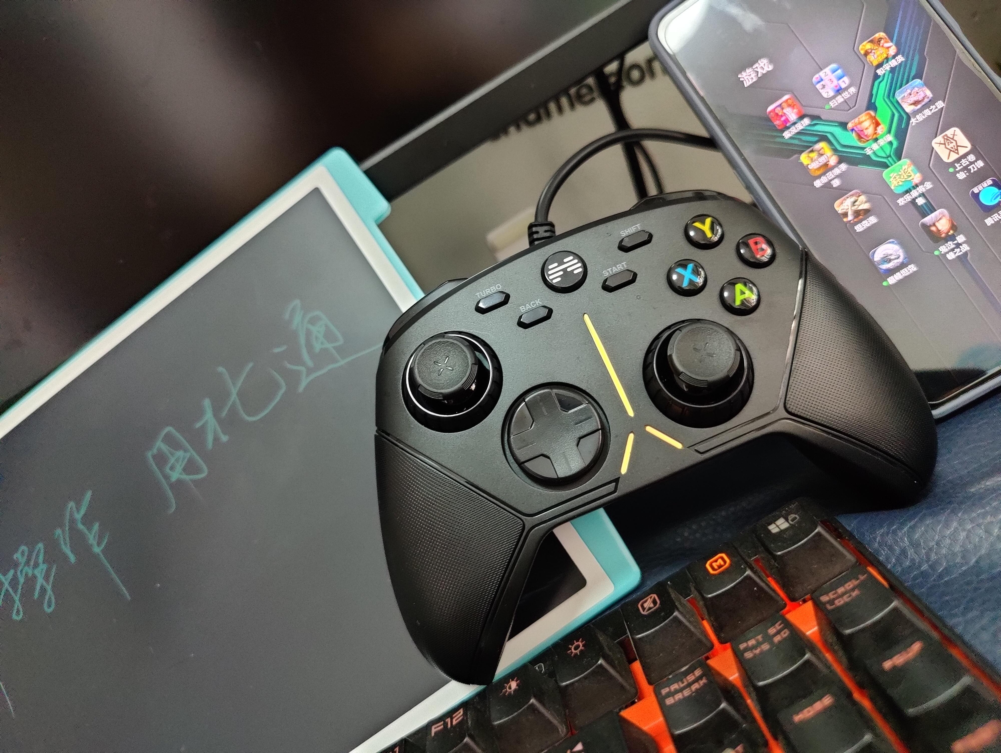 北通阿修罗3手柄玩神力科莎,北通阿修罗3游戏手柄无线版设置