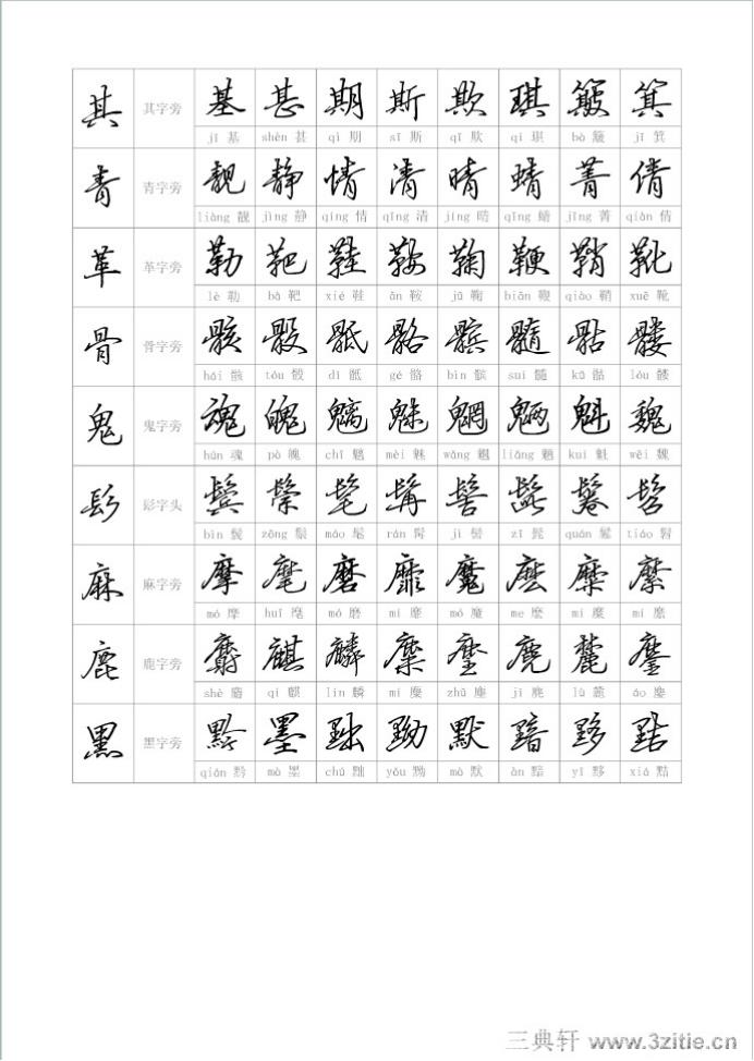 钢笔行书字帖买谁的好,钢笔行书字帖高手三十六技法