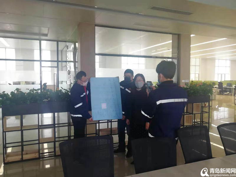 胶州企业推行新开工模式网上办公订单不断