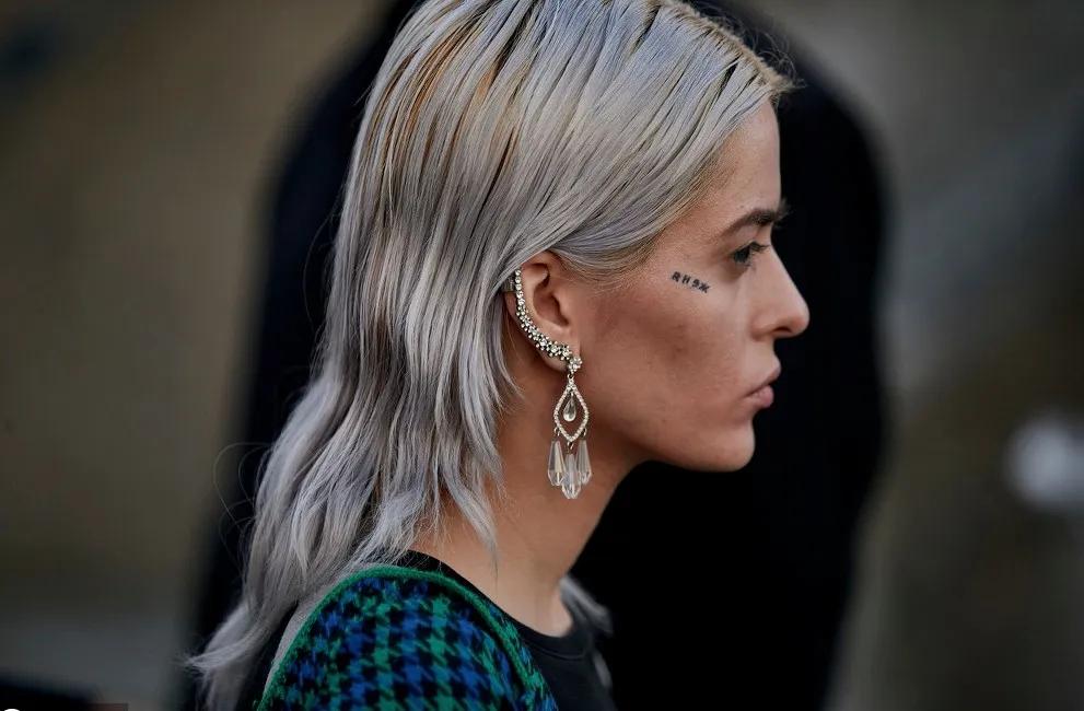 欧阳娜娜同款耳环怎么戴,欧阳娜娜耳环