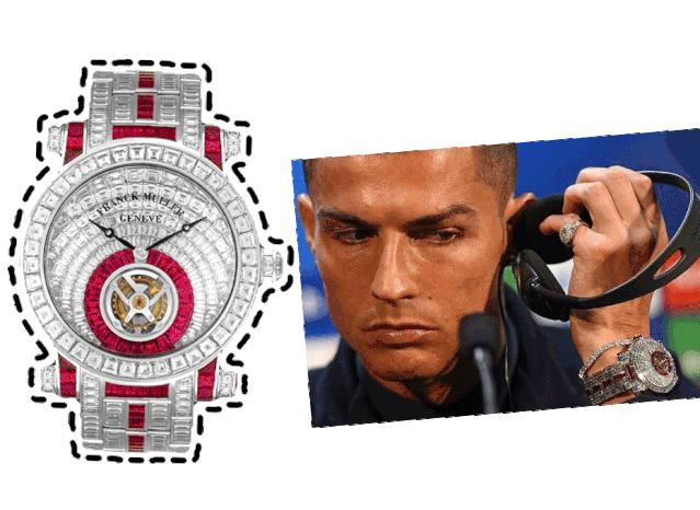 黄子韬、比伯、C罗…从小鲜肉到型男都爱满钻手表