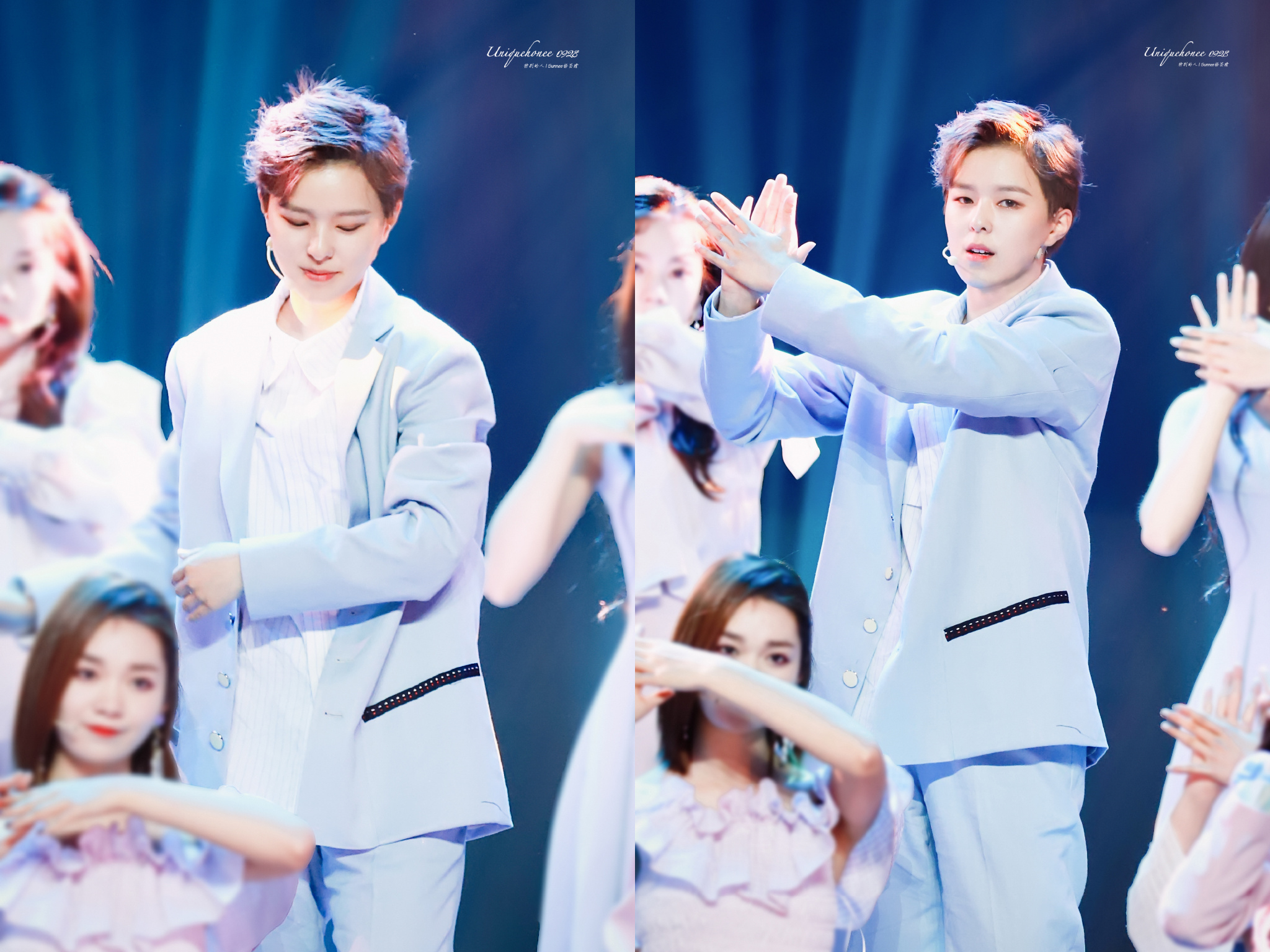 sunnee绑头发超帅,sunnee发型