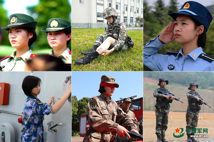 想当兵的女兵,八一策划部队