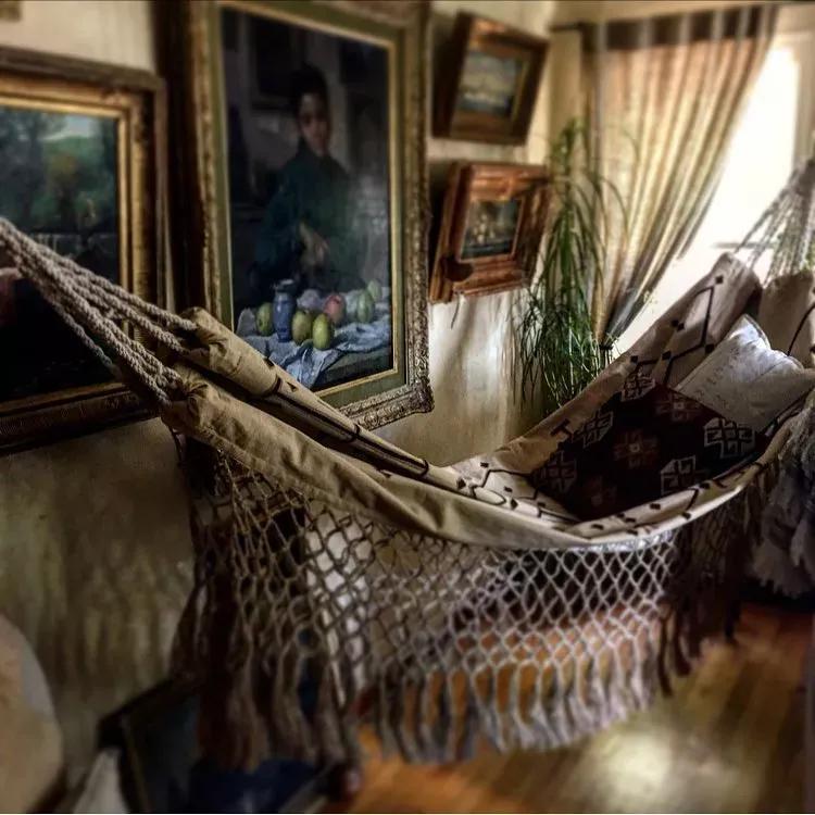 小房间吊床怎么布置,吊床怎么装饰才简单