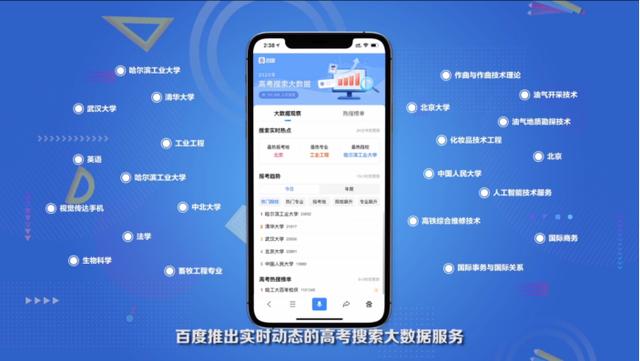 百度高度重视高考,百度发布高考搜索大数据