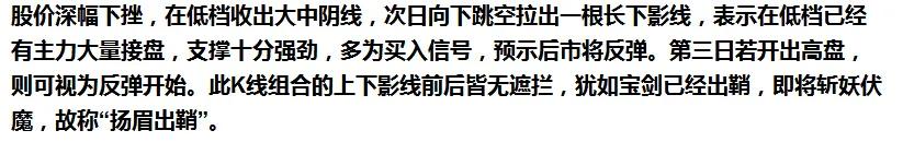 最安全的抄底k线30招,高胜率抄底的6大k线形态