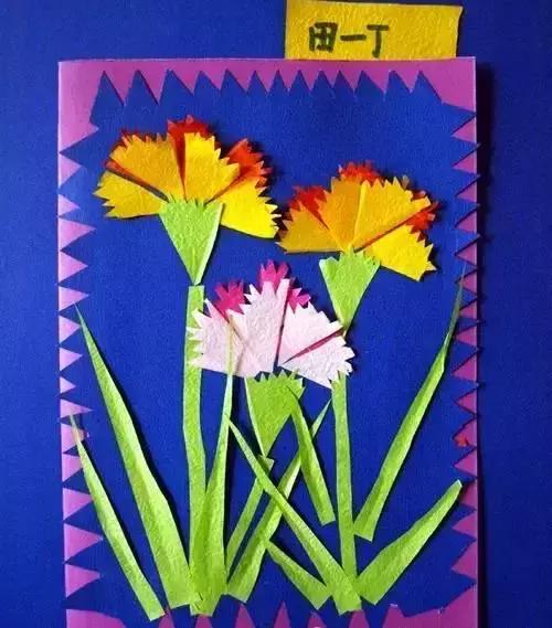 母亲节手工礼物贺卡有小机关,小学生手工母亲节贺卡美美的