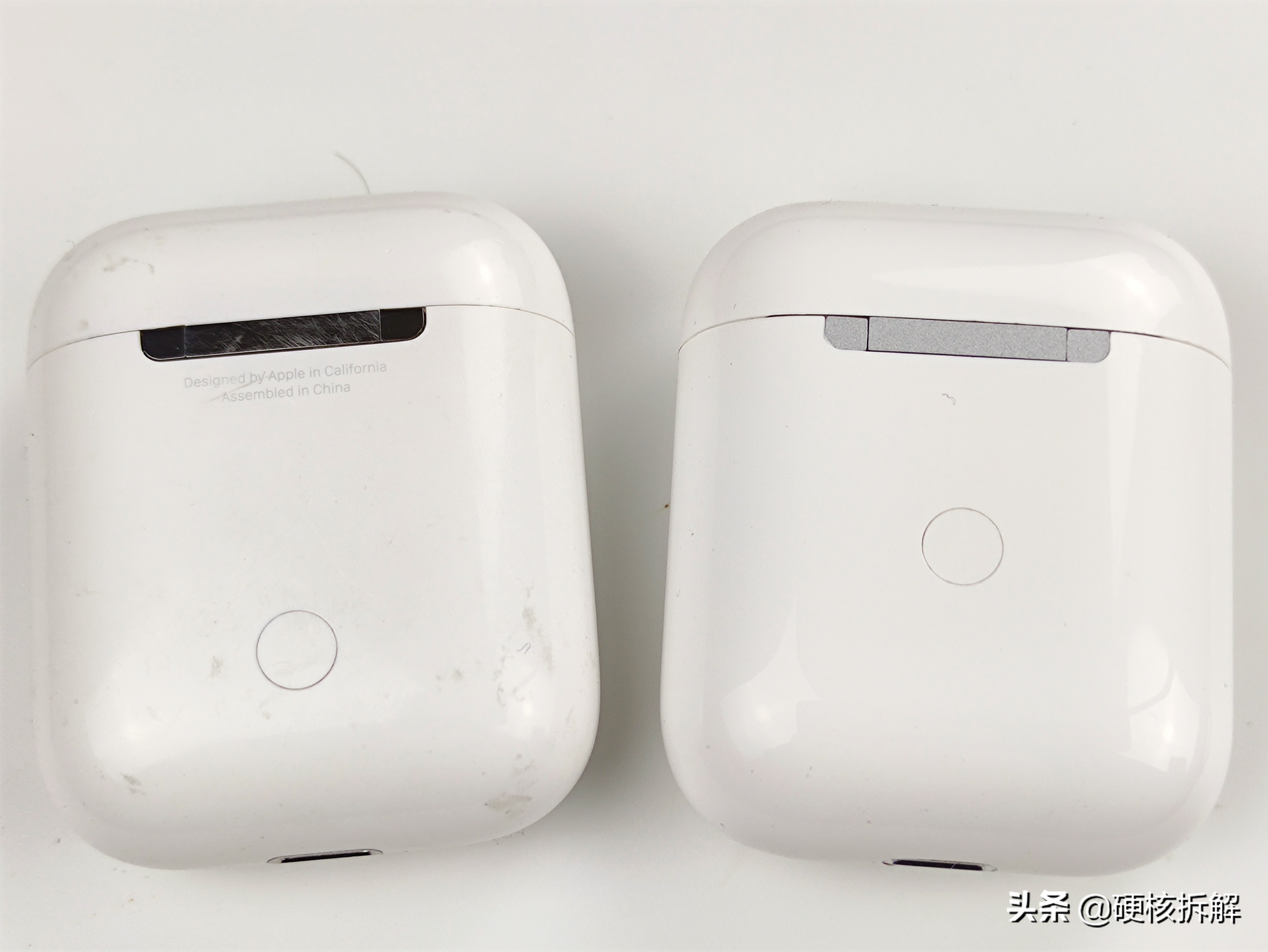 拆解苹果airpods和华强北airpods,华强北苹果耳机airpods拆解视频