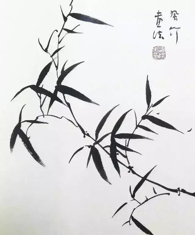 国画初学者学画竹教程,国画如何画竹子教程图解