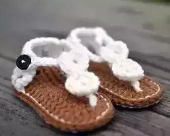 空心线钩织儿童凉鞋小鱼鞋视频,孺子牛夏季女式凉鞋钩织视频教程