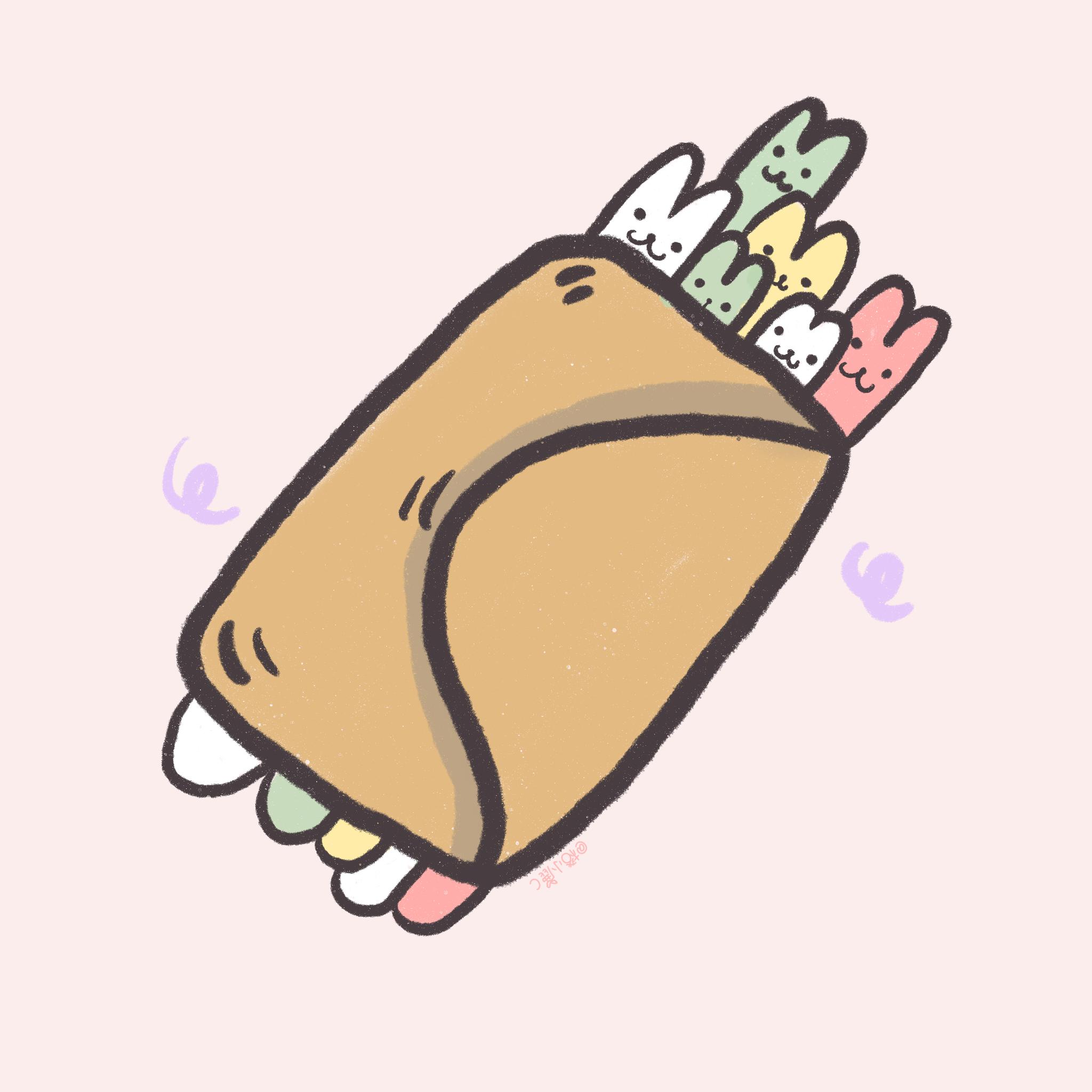 兔子怎么画可爱q版插画,小兔兔简笔画大全简单又漂亮