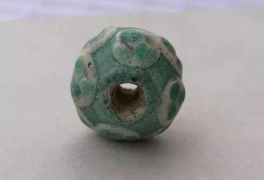 战国蜻蜓眼陶珠,战国蜻蜓眼玻璃珠价格