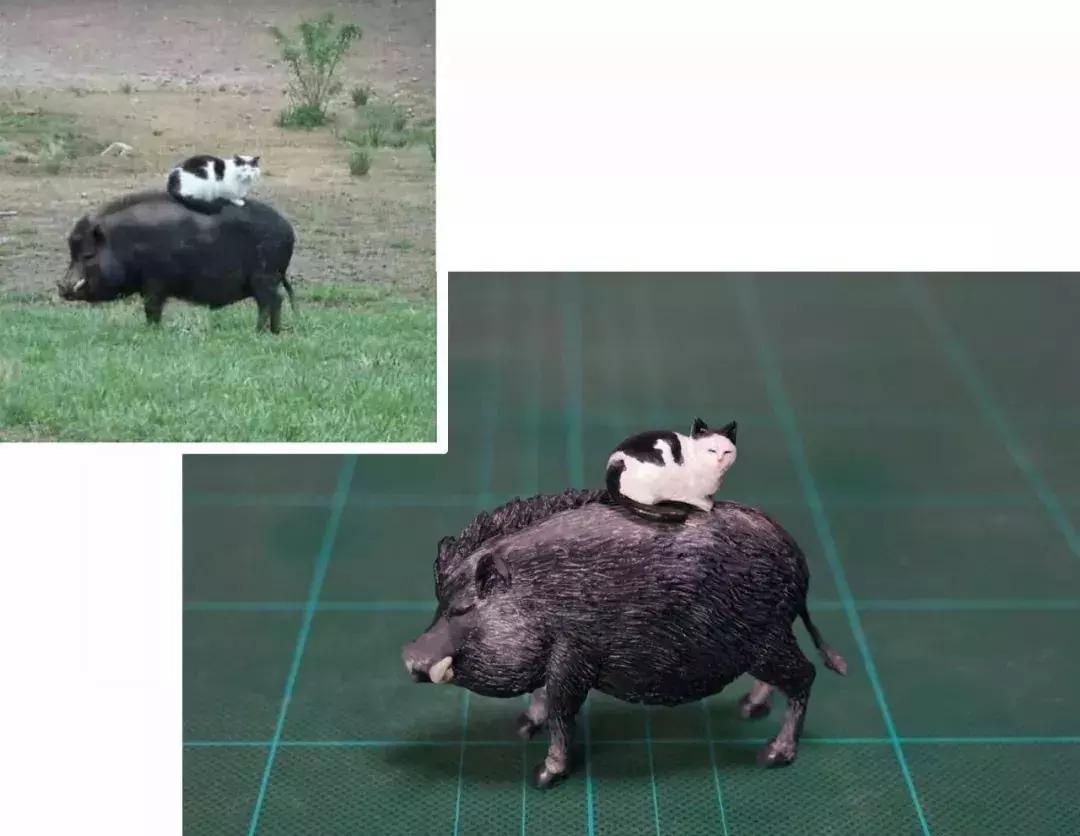 动物星球沙雕系列手办,你从未见过的沙雕手办