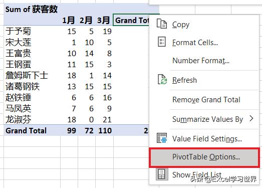 excel数据透视表如何改动数据,excel数据透视表刷新列宽保持不变