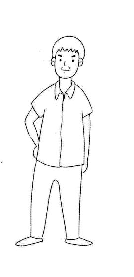 爸爸照片卡通形象,卡通爸爸怎么画简单又好看