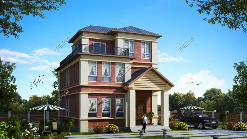 湖南农村小伙建房,砖头盖房遇到地震