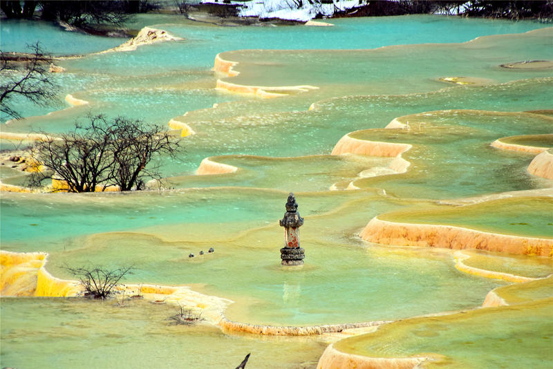 置身于童话中的九寨沟,畅游人间仙境黄龙九寨沟七日游