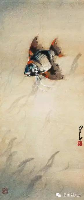 临岭南画派代表人物赵少昂笔意,赵少昂花鸟鱼虫作品