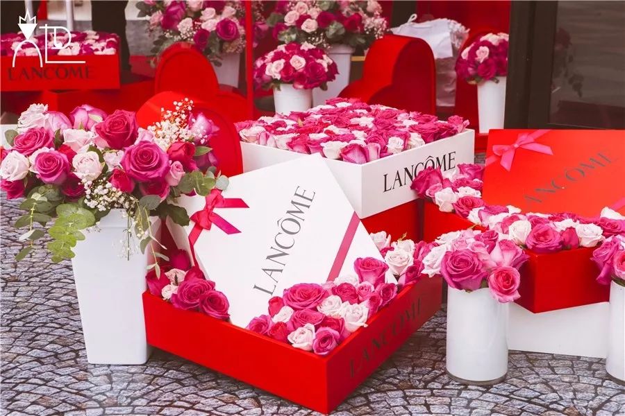 兰蔻情人节礼物口红开箱,兰蔻七夕节限定口红单支装