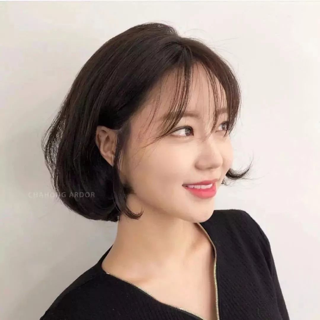 中长发锁骨发烫发中卷,初恋锁骨发中长发烫发