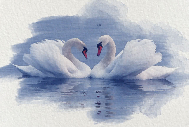 ps教程水彩泼墨效果制作,怎么用ps做出水彩画的效果