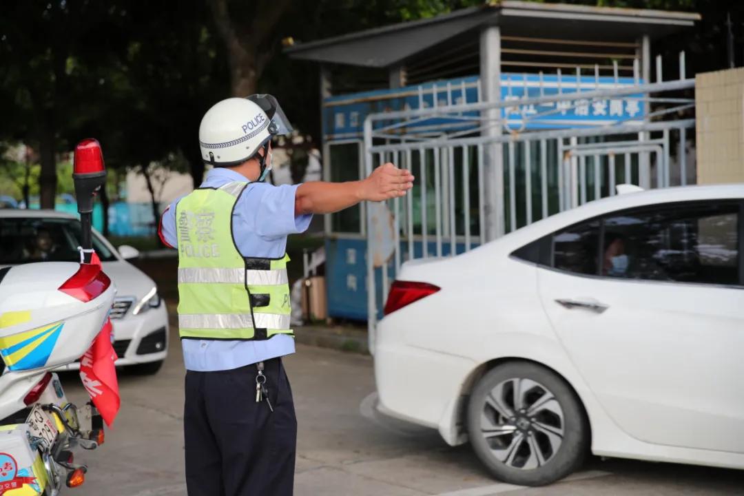 交警全力以赴守护高考,交警支队将全员上阵护航高考